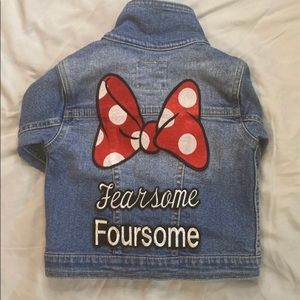 Girl's Levi Blue Jean Jacket Size 4